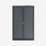 Bisley 1000mm wide Essentials Tambour Unit (1570mm) (3 shelves) Anthracite Grey