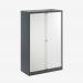 Bisley 1000mm wide Essentials Tambour Unit (1570mm) (3 shelves) Anthracite Grey
