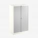Bisley 1000mm wide Essentials Tambour Unit (1570mm) (3 shelves) Chalk