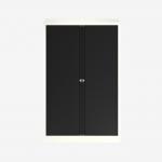 Bisley 1000mm wide Essentials Tambour Unit (1570mm) (3 shelves) Chalk