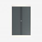 Bisley 1000mm wide Essentials Tambour Unit (1570mm) (3 shelves) Chalk