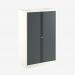 Bisley 1000mm wide Essentials Tambour Unit (1570mm) (3 shelves) Chalk
