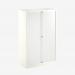 Bisley 1000mm wide Essentials Tambour Unit (1570mm) (3 shelves) Chalk