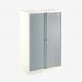 Bisley 1000mm wide Essentials Tambour Unit (1570mm) (3 shelves) Chalk