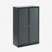 Bisley 1000mm wide Essentials Tambour Unit (1570mm) (3 shelves) Black