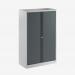 Bisley 1000mm wide Essentials Tambour Unit (1570mm) (3 shelves) Goose Grey