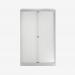 Bisley 1000mm wide Essentials Tambour Unit (1570mm) (3 shelves) Goose Grey