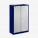Bisley 1000mm wide Essentials Tambour Unit (1570mm) (3 shelves) Oxford Blue
