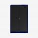 Bisley 1000mm wide Essentials Tambour Unit (1570mm) (3 shelves) Oxford Blue