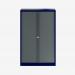 Bisley 1000mm wide Essentials Tambour Unit (1570mm) (3 shelves) Oxford Blue
