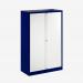 Bisley 1000mm wide Essentials Tambour Unit (1570mm) (3 shelves) Oxford Blue