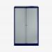 Bisley 1000mm wide Essentials Tambour Unit (1570mm) (3 shelves) Oxford Blue