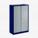 Bisley 1000mm wide Essentials Tambour Unit (1570mm) (3 shelves) Oxford Blue