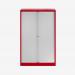 Bisley 1000mm wide Essentials Tambour Unit (1570mm) (3 shelves) Cardinal Red