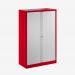 Bisley 1000mm wide Essentials Tambour Unit (1570mm) (3 shelves) Cardinal Red
