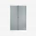 Bisley 1000mm wide Essentials Tambour Unit (1570mm) (3 shelves) Traffic White