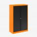 Bisley 1000mm wide Essentials Tambour Unit (1570mm) (3 shelves) Bisley Orange