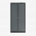 Bisley 1000mm wide Essentials Tambour Unit (1970mm) (4 shelves) Anthracite Grey