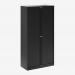 Bisley 1000mm wide Essentials Tambour Unit (1970mm) (4 shelves) Black