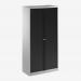 Bisley 1000mm wide Essentials Tambour Unit (1970mm) (4 shelves) Goose Grey