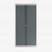 Bisley 1000mm wide Essentials Tambour Unit (1970mm) (4 shelves) Goose Grey