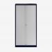 Bisley 1000mm wide Essentials Tambour Unit (1970mm) (4 shelves) Oxford Blue