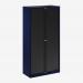 Bisley 1000mm wide Essentials Tambour Unit (1970mm) (4 shelves) Oxford Blue