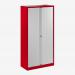 Bisley 1000mm wide Essentials Tambour Unit (1970mm) (4 shelves) Cardinal Red