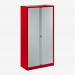Bisley 1000mm wide Essentials Tambour Unit (1970mm) (4 shelves) Cardinal Red