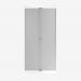 Bisley 1000mm wide Essentials Tambour Unit (1970mm) (4 shelves) Traffic White