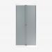 Bisley 1000mm wide Essentials Tambour Unit (1970mm) (4 shelves) Traffic White
