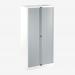 Bisley 1000mm wide Essentials Tambour Unit (1970mm) (4 shelves) Traffic White