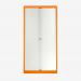 Bisley 1000mm wide Essentials Tambour Unit (1970mm) (4 shelves) Bisley Orange