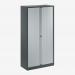 Bisley 1000mm wide Essentials Tambour Unit (2270mm) (5 shelves) Anthracite Grey