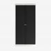 Bisley 1000mm wide Essentials Tambour Unit (2270mm) (5 shelves) Chalk