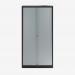 Bisley 1000mm wide Essentials Tambour Unit (2270mm) (5 shelves) Black
