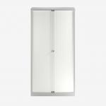 Bisley 1000mm wide Essentials Tambour Unit (2270mm) (5 shelves) Goose Grey