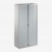 Bisley 1000mm wide Essentials Tambour Unit (2270mm) (5 shelves) Goose Grey