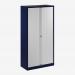 Bisley 1000mm wide Essentials Tambour Unit (2270mm) (5 shelves) Oxford Blue