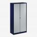 Bisley 1000mm wide Essentials Tambour Unit (2270mm) (5 shelves) Oxford Blue