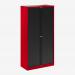 Bisley 1000mm wide Essentials Tambour Unit (2270mm) (5 shelves) Cardinal Red