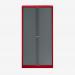 Bisley 1000mm wide Essentials Tambour Unit (2270mm) (5 shelves) Cardinal Red