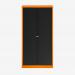 Bisley 1000mm wide Essentials Tambour Unit (2270mm) (5 shelves) Bisley Orange