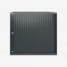 Bisley 800mm wide Essentials Tambour Unit (718mm) (1 shelf) Anthracite Grey