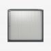 Bisley 800mm wide Essentials Tambour Unit (718mm) (1 shelf) Anthracite Grey
