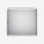 Bisley 800mm wide Essentials Tambour Unit (718mm) (1 shelf) Chalk
