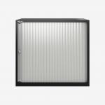 Bisley 800mm wide Essentials Tambour Unit (718mm) (1 shelf) Black