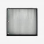 Bisley 800mm wide Essentials Tambour Unit (718mm) (1 shelf) Black