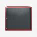 Bisley 800mm wide Essentials Tambour Unit (718mm) (1 shelf) Cardinal Red