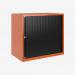 Bisley 800mm wide Essentials Tambour Unit (718mm) (1 shelf) Bisley Orange